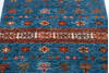 Chobi Blue Runner Hand Knotted 26 X 68 Area Rug 700-157130 Thumb 5