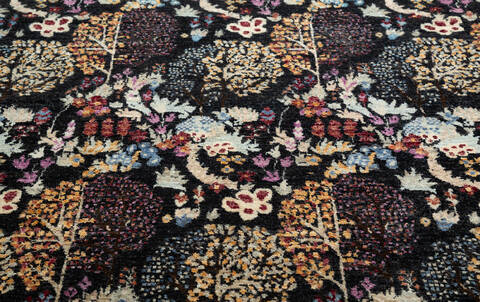 Chobi Black Hand Knotted 511 X 80 Area Rug 700-157132 Image 5