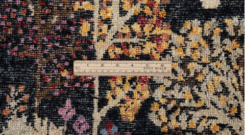 Chobi Black Hand Knotted 511 X 80 Area Rug 700-157132 Image 8