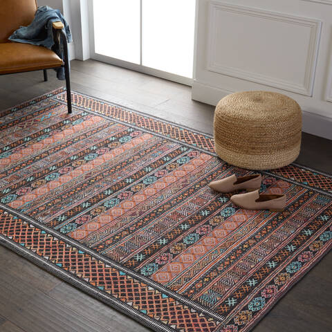Jaipur Living Harman By Kate Lester Orange 76 X 100 Area Rug RUG152902 803-157133 Image 5