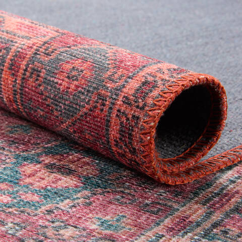 Jaipur Living Harman By Kate Lester Red 76 X 100 Area Rug RUG152914 803-157142 Image 4