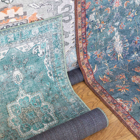 Jaipur Living Harman By Kate Lester Blue 76 X 100 Area Rug RUG152918 803-157145 Image 7