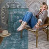 Jaipur Living Harman By Kate Lester Blue 76 X 100 Area Rug RUG152918 803-157145 Thumb 8