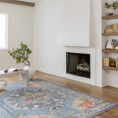 Jaipur Living Harman By Kate Lester Blue Runner 26 X 100 Area Rug RUG152928 803-157150 Image 7