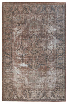 Jaipur Living Harman By Kate Lester Brown Rectangle 5x8 ft  Carpet 157158