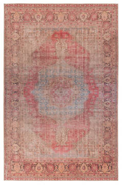 Jaipur Living Harman By Kate Lester Red Rectangle 5x8 ft  Carpet 157161