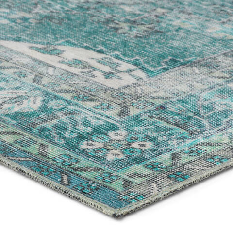Jaipur Living Harman Hold By Kate Lester Blue Runner 31 X 120 Area Rug RUG154737 803-157166 Image 1