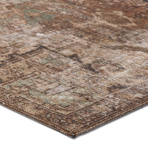 Jaipur Living Harman Hold By Kate Lester Brown Runner 31 X 100 Area Rug RUG154730 803-157171 Image 1