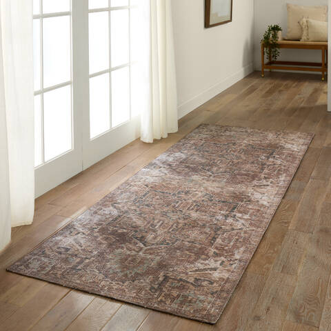 Jaipur Living Harman Hold By Kate Lester Brown Runner 31 X 100 Area Rug RUG154730 803-157171 Image 4