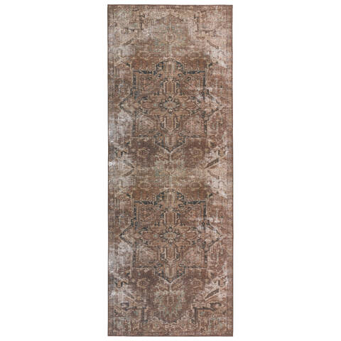 Jaipur Living Harman Hold By Kate Lester Brown Runner 31 X 100 Area Rug RUG154730 803-157171 Image 0