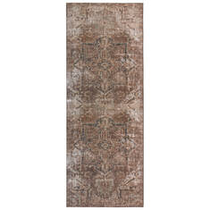 Jaipur Living Harman Hold By Kate Lester Brown Runner 3'1" X 10'0" Area Rug RUG154730 803-157171