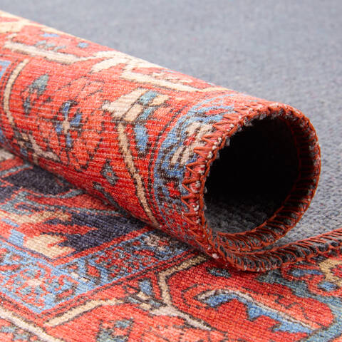 Jaipur Living Harman By Kate Lester Red Runner 26 X 100 Area Rug RUG153237 803-157183 Image 4
