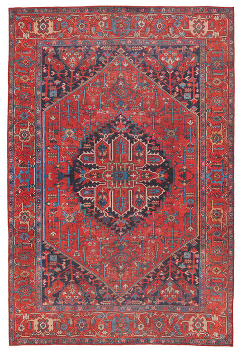 Jaipur Living Harman By Kate Lester Red Runner 26 X 100 Area Rug RUG153237 803-157183 Image 0