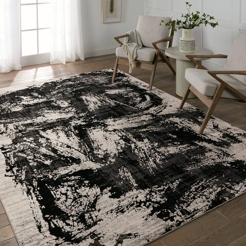 Jaipur Living Graphite Black Runner 28 X 80 Area Rug RUG155188 803-157191 Image 4