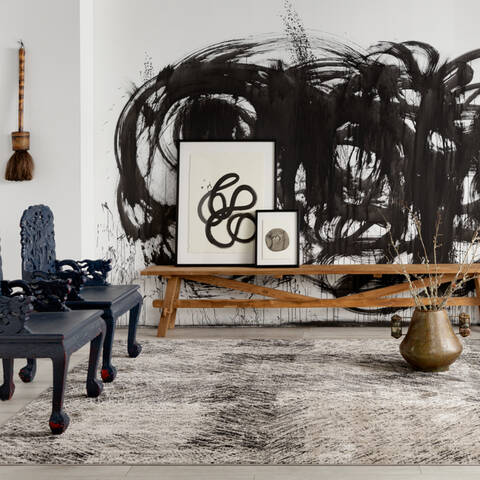 Jaipur Living Graphite Black Runner 28 X 80 Area Rug RUG155198 803-157199 Image 6