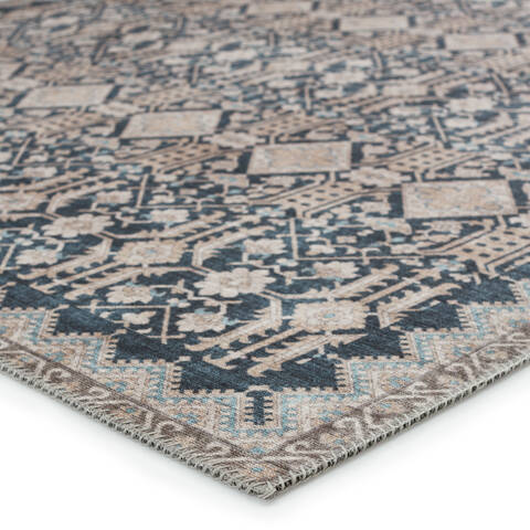 Jaipur Living Keyara By Nikki Chu Blue Runner 26 X 80 Area Rug RUG152590 803-157257 Image 1