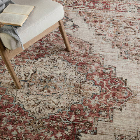 Jaipur Living Leila Red Runner 26 X 80 Area Rug RUG155304 803-157351 Image 6