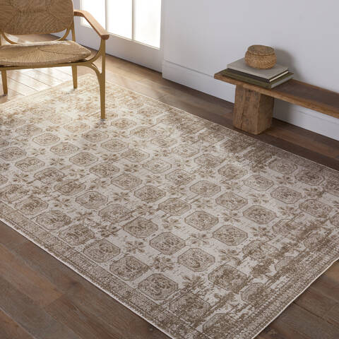 Jaipur Living Nadine Beige Runner 28 X 100 Area Rug RUG154354 803-157440 Image 4