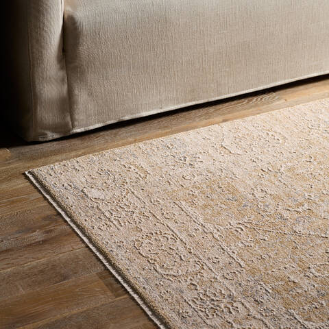 Jaipur Living Vekhea Yellow 86 X 116 Area Rug RUG158708 803-157558 Image 5