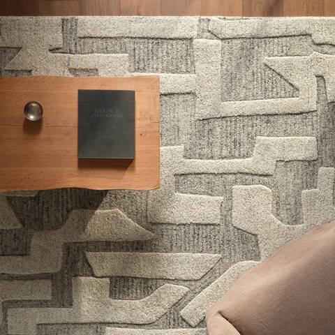 Jaipur Living Mallino By Nikki Chu Grey 50 X 80 Area Rug RUG163654 803-157655 Image 6