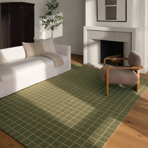 Jaipur Living Oxford By Barclay Butera Green 86 X 116 Area Rug RUG163578 803-157661 Image 5