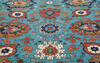Chobi Blue Hand Knotted 81 X 101  Area Rug 700-157705 Thumb 5