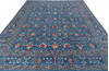 Chobi Blue Hand Knotted 120 X 148  Area Rug 700-157706 Thumb 1