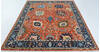 Chobi Orange Hand Knotted 82 X 911 Area Rug 700-157707 Thumb 1