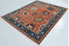 Chobi Orange Hand Knotted 82 X 911 Area Rug 700-157707 Thumb 2