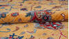 Chobi Yellow Hand Knotted 91 X 120  Area Rug 700-157708 Thumb 7