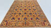 Chobi Yellow Hand Knotted 91 X 120  Area Rug 700-157708 Thumb 1