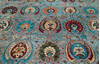 Chobi Grey Hand Knotted 81 X 96 Area Rug 700-157709 Thumb 5