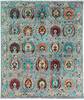 Chobi Grey Hand Knotted 81 X 96 Area Rug 700-157709 Thumb 0