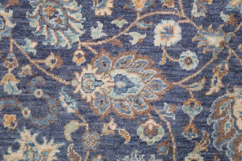Chobi Grey Hand Knotted 90 X 122 Area Rug 700-157712 Image 6