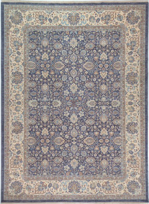Chobi Grey Hand Knotted 90 X 122 Area Rug 700-157712 Image 0