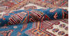 Kazak Blue Hand Knotted 41 X 60 Area Rug 700-157713 Thumb 7