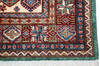 Kazak Green Hand Knotted 40 X 60  Area Rug 700-157714 Thumb 4