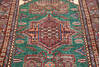 Kazak Green Hand Knotted 40 X 60  Area Rug 700-157714 Thumb 5