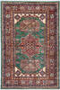 Kazak Green Hand Knotted 40 X 60  Area Rug 700-157714 Thumb 0