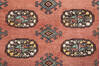 Bokhara Pink Hand Knotted 43 X 61  Area Rug 700-157718 Thumb 5