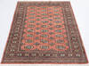Bokhara Pink Hand Knotted 43 X 61  Area Rug 700-157718 Thumb 1
