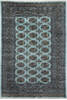 Bokhara Blue Hand Knotted 47 X 68  Area Rug 700-157721 Thumb 0