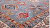 Kazak Grey Hand Knotted 69 X 97 Area Rug 700-157722 Thumb 3