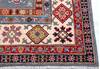 Kazak Grey Hand Knotted 69 X 97 Area Rug 700-157722 Thumb 4