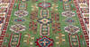 Kazak Green Hand Knotted 410 X 69 Area Rug 700-157723 Thumb 5
