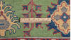 Kazak Green Hand Knotted 410 X 69 Area Rug 700-157723 Thumb 8