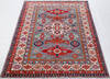 Kazak Grey Hand Knotted 50 X 610  Area Rug 700-157724 Thumb 1