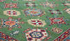 Kazak Green Hand Knotted 40 X 58 Area Rug 700-157725 Thumb 3