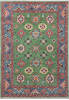 Kazak Green Hand Knotted 40 X 58 Area Rug 700-157725 Thumb 0