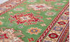 Kazak Green Runner Hand Knotted 210 X 62  Area Rug 700-157726 Thumb 3